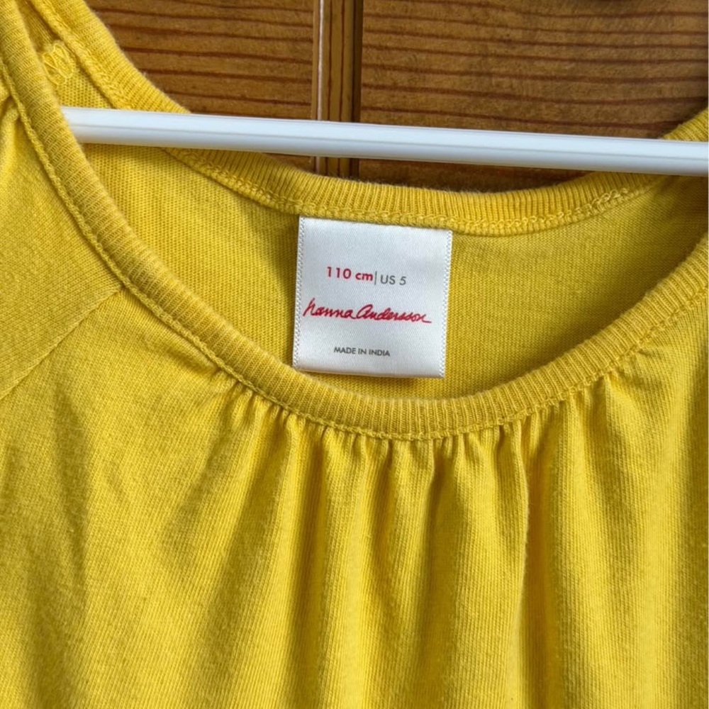 Hanna Andersson color block twirl dress size 5 - Picture 3 of 3